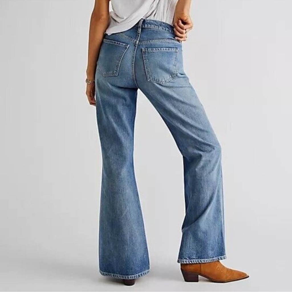 Free People We The Free New Dawn Flare Jeans